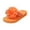 Orange, variant on ibiyuan Arch Support Flip Flops for Women Wedge Thong Sandals for Women Non- Woven Sole Home Slippers Women Quick Dry Womens Walking Shoes