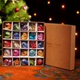 thumbnail image 2 of Adornos navideños, estante indio, vidrio vintage, 25 piezas, 2 of 9
