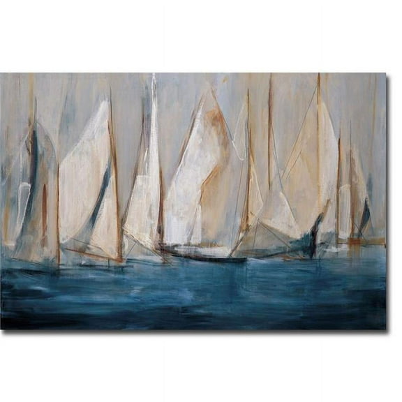 On The Winds by Maria Antonia Torres Premium Gallery-Wrapped Canvas Giclee Art - Ready-to-Hang, 24 x 36 x 1.5 in.