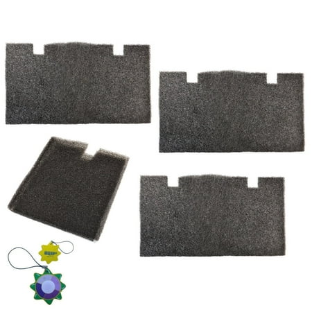 Series Heat Pump - HQRP 4 pcs Air Filter for Dometic Duo Therm 620412 620415 620425 620426 520300 520310 520315 520316 530515 530516 Series Roof-Top Air Conditioners & Heat Pumps + HQRP UV Meter