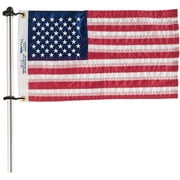Taylor 3/4" Diameter Aluminum Flag Pole with Charlevoix Flag Clips