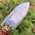 thumbnail image 2 of Crystal Quartz Knife Home Decor Handmade Carving Crystal,Obsidian Opal Labradorite Moonstone Arrows Gift, Altar Tool Sculpture, 2 of 8