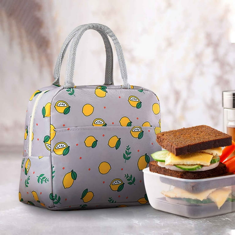 Portable Lunch Bag for Men Women Thickened Lunch Box Bag Aluminum Foil  Insulation Handle Bag Fashion