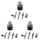 thumbnail image 2 of Kit Llave Convertidora Destornillador Taladro Manual (5 Piezas), 2 of 8