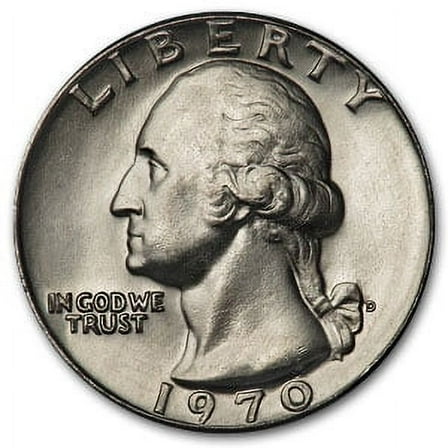 1970-D Washington Quarter BU