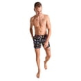thumbnail image 5 of Men's Chubbies Black Kansas City Chiefs The Neon 5.5" Classic Lined Swim Trunks, 5 of 5
