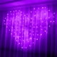 thumbnail image 1 of Love Heart / Butterfly Shape Hanging LED Window Cortina Cadena de luz Impermeable Serie de lámparas para el hogar Speravity JR0688-03, 1 of 7
