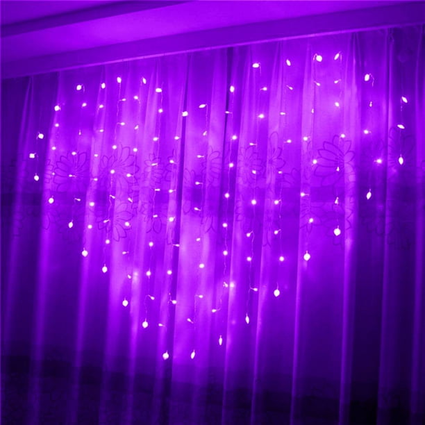 Love Heart / Butterfly Shape Hanging LED Window Cortina Cadena de luz Impermeable Serie de lámparas para el hogar Speravity JR0688-03