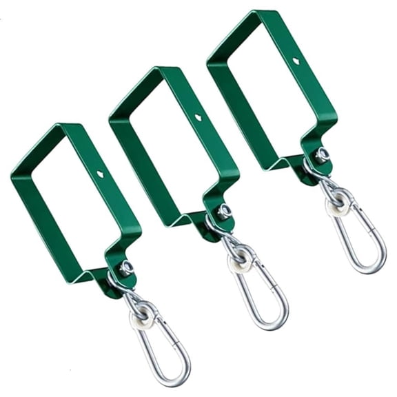 Ywmsfl Heavy Duty Swing Hook Hangers Swing Mounting Hardware Strong Metal Extension Mounting Brackets for Tree Hanging