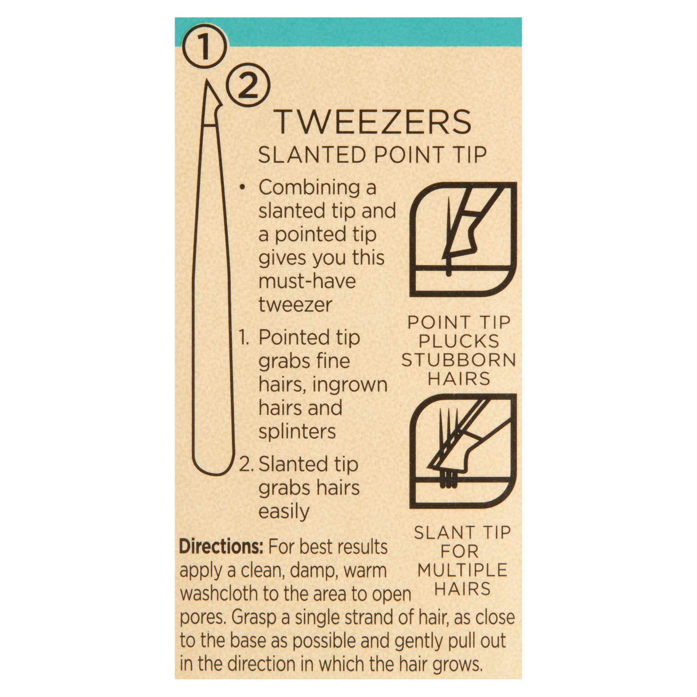 Slant Point Tweezers 4.5, 1 count - City Market