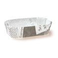 thumbnail image 3 of Panificio 5 oz Elliptical Newsprint Paper Large Baking Cup - Ridged - 4 1/2" x 2 1/2" x 1 1/4" - 200 count box, 3 of 11