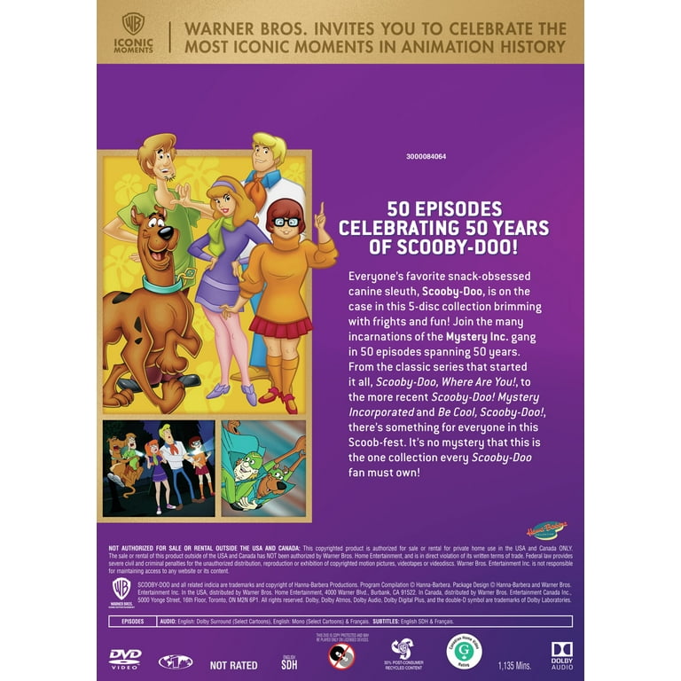 Best Of Warner Bros. 50 Cartoon Collection - Scooby-Doo (DVD