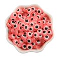 thumbnail image 1 of 50Pcs 6/8/10 mm Nicebeads Muticolor Cuentas Ovaladas Mal Ojo Resina Espaciador Perlas Para Hacer Joyas DIY Pendientes Pulsera Perlaspangjing, 1 of 4