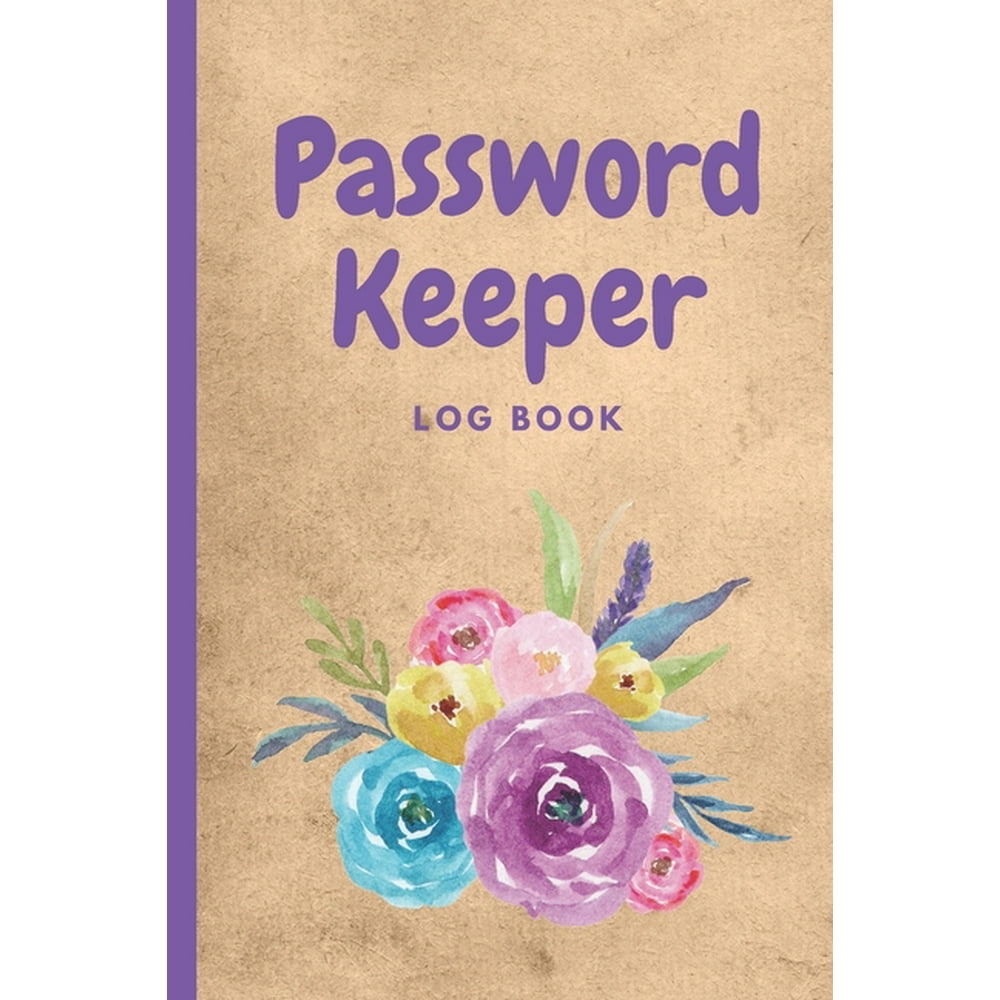 Password Keeper Log Book Passwords Notebook Different