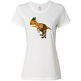 thumbnail image 3 of Inktastic T-Rex King of Oktoberfest Women's T-Shirt, 3 of 5
