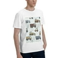 thumbnail image 2 of Bingfone Tractor And Dumper Men'S Loose Fit Short-Sleeve Pocket T-Shirt, 2 of 7