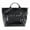 Black, variant on Large PVC Tote Bag for Women, Clear Plastic Handbags, Cheetah Letters Print Bags, Trendy Plastic Tote Bag, Clear Shopping Hobo Bag, Winter Fall Fashion Kraft Paper Tote Bag