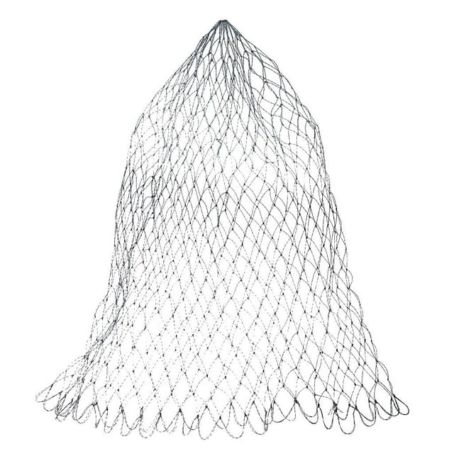 Portable en Nylon Pliable Pêche Filet Losange Maille Poisson Garde - D40cm