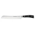 thumbnail image 2 of Wusthof Classic Ikon 9" Double-Serrated Bread Knife, Black, Stainless (1040331123), 2 of 5