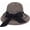 Bow Ribbon Grey, variant on Bow Ribbon Wide Brim Sun UV Protection Straw Woven Sunhat Sun Hat