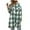 Green, variant on Womens Long Plaid Jacket Button Down Flannel Shacket Lapel Collor Shirts with Pockets Mid Length Fall Coat (L, Black)