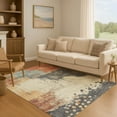 thumbnail image 7 of Addison Rugs Mayfield Premium Machine Washable Transitional Abstract Paprika Rectangle Rug, 10' x 14', 7 of 7