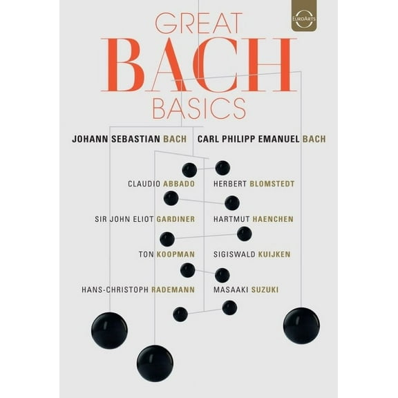 GREAT BACH BASICS - Johann Sebastian & Carl Philipp Emanuel Bach - 12 DVD BOX (DVD)