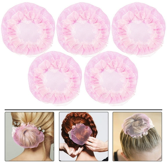 WHAMVOX 10pcs Hair Net For Buns Soft Net Hair Accessories For Girls Hair Bun Cover Hair Net Dance Use Hair Nets For Buns Hair Net Ballet Bun Part