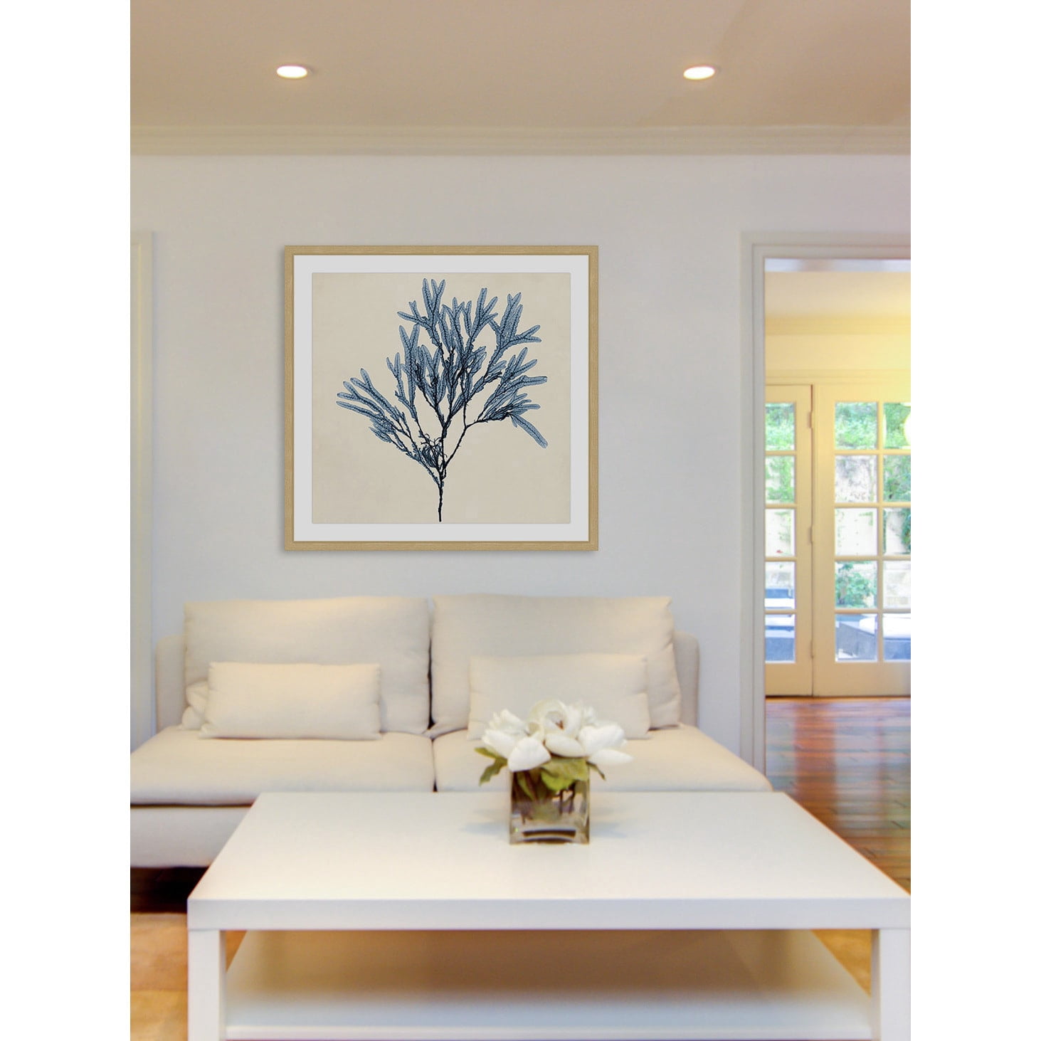 Marmont Hill "Coastal Seaweed VIII" Framed Painting Print