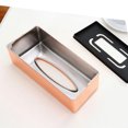 thumbnail image 3 of QualitChoice ABS Charming Tissues Organizer To Add Touch Of Romance Easy To Pastic Tissues Box Holder Gold-Plated 1Set, 3 of 5