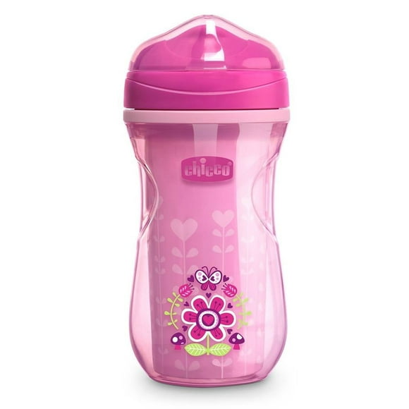 Vaso entrenador Chicco 14 meses niña rosa
