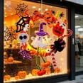 thumbnail image 5 of Halloween Decorations Saving, Light Up Halloween Themed Wreath Wall Hanging Ornament, Wall Hanging Garland, Spooky Porch Entryway Indoor Outdoor Mantel Halloween Holiday Party Scene Decoration Gift, 5 of 7