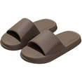 thumbnail image 3 of ibiyuan Men House Slippers Womens Walking Sandals Non- Breathable Jelly Slides for Women Open Toe Thick Cushioned Sole Mens Casual Shoes for Summer Beach, 3 of 6