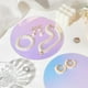thumbnail image 2 of 2 placas circulares transparentes de acrílico de 7,87 pulgadas, discos de acrílico, lámina de acrílico transparente de colores, 2 of 9