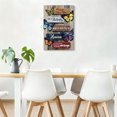 thumbnail image 2 of Whisper I Love You to a Butterfly Canvas Wall Art, Rustic Wood Plank Style Memorial Decor, Framed Inspirational Butterfly Quotes for Living Room & Bedroom 8*12inch(20*30cm), 2 of 6