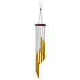 thumbnail image 2 of Wooden Retro Wind Chime Metal Hanging Ornament Rustic Home Decoration Pendant, 2 of 6