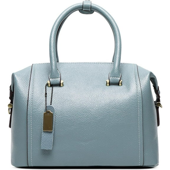 Women's Satchel Purses and Handbags PU Leather Top Handle Shoulder Bags Stylish Boston Barrel Bags Designer Crossbody