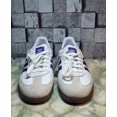 thumbnail image 4 of Adi-das Originals Samba ADV White Purple Men's 9.5 Casual Lifestyle Shoes IE6613, 4 of 6