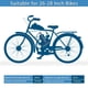 thumbnail image 4 of IMAYCC Kit de motor de bicicleta de 80 cc, kit de motor de bicicleta con computadora digital con cable, kit de bicicleta motorizada de 2 tiempos, apto para bicicletas de 26 a 28 pulgadas (negro), 4 of 5