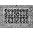 thumbnail image 1 of Ahgly Company Machine Washable Indoor Rectangle Abstract Gray Modern Area Rugs, 2' x 4', 1 of 4