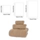 thumbnail image 3 of Extra-Large 3-Piece Towel Set Includes A Face Towel Hand Towel And Bath Towel Made From Pures Cottons They Are Quicks Drying Ultras Soft And Highly Absorbent, 3 of 6