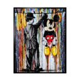 thumbnail image 1 of Disney Graffiti Art Canvas Paintings Mickey Mouse and Donald Duck Street Art Poster and Print Wall Art Picture for Home Decor13x18cm Unframed Gao Jinjia LED, 1 of 2