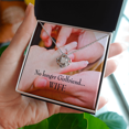 thumbnail image 2 of To My Girlfriend No Longer Girlfriend Infinity Knot Necklace Message Card, 2 of 7