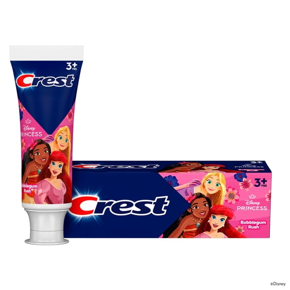 Crest Kid's Toothpaste, featuring Disney Princesses, Bubblegum Flavor, 4.2 oz, Ages 3 