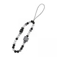 thumbnail image 1 of Cordón para teléfono con dije,Cordón universal con dije para teléfono móvil,Cadena para teléfono con correa para cámara para mujer,Cordón con cuentas para amuletos de teléfono,Cadena, 1 of 7