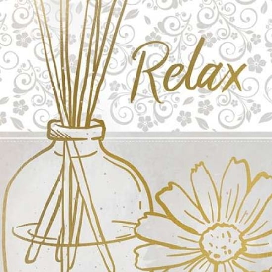 24 x 24 Unwind 1 Poster Print by Kimberly Allen