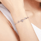 thumbnail image 2 of Pulsera Mujer Brazalete De Plata 925 Corazón Alas Ángel Xtellar plateado, 2 of 4