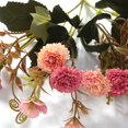 thumbnail image 4 of Simulation Artificial Carnations Flowers Plant Bouquet Table Home Office Decor, 4 of 10