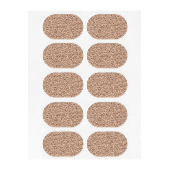 Moleskin Tape Flannel Adhesive Pads Heel Stickers Blister Prevention Pads Anti-wear Heel Pads for Feet Fabric Padding