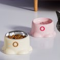 thumbnail image 5 of Tilting Pet Bowl with Stainless Steel Insert - 15° Incline, PP Base - Ergonomic Feeder for Cats, Indoor/Outdoor Use & Spill Prevention, 5 of 5